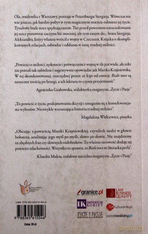 Białe noce - Marika Krajniewska [KSIĄŻKA]