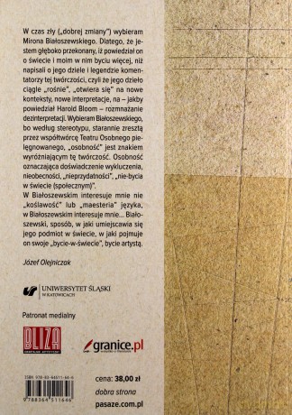 Białoszewski 2018/2019 - Józef Olejniczak [KSIĄŻKA]