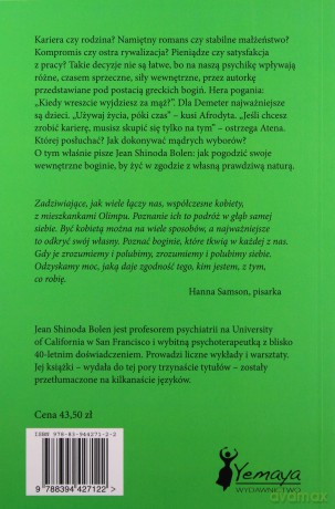Boginie w każdej kobiecie - Jean Shinoda Bolen [KSIĄŻKA]