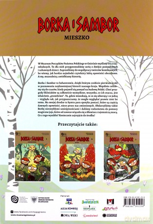 Borka i Sambor 4 Mieszko - E. Kalinowski K. Żukowska [KOMIKS]