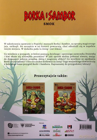 Borka i Sambor cz.3 Smok - E. Kalinowski K. Żukowska [KOMIKS]