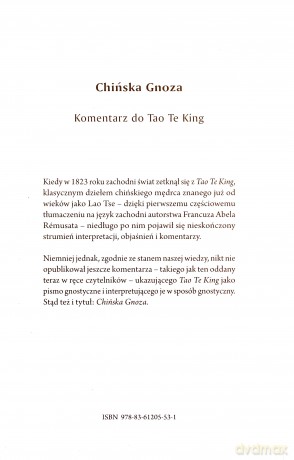 Chińska gnoza [KSIĄŻKA]