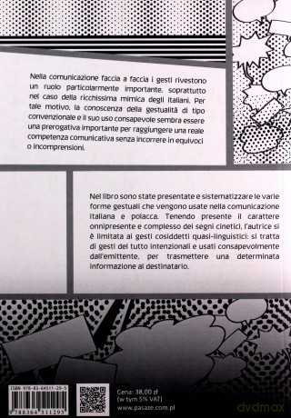 Comunicazione gestuale nella lingua italiana e polacca - Beata Malczewska [KSIĄŻKA]