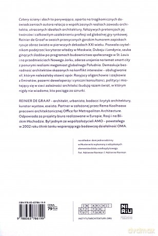 Cztery ściany i dach - Graaf Reinie De [KSIĄŻKA]