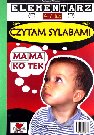 Czytam sylabami Elementarz 4-7 lat [KSIĄŻKA]