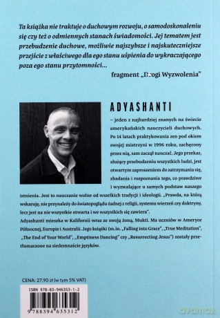 Droga wyzwolenia - Adyashanti [KSIĄŻKA]