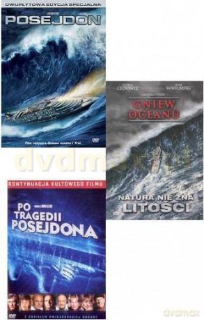 Morskie Katastrofy: Posejdon / Po tragedii Posejdona / Gniew oceanu [BOX] [4DVD]