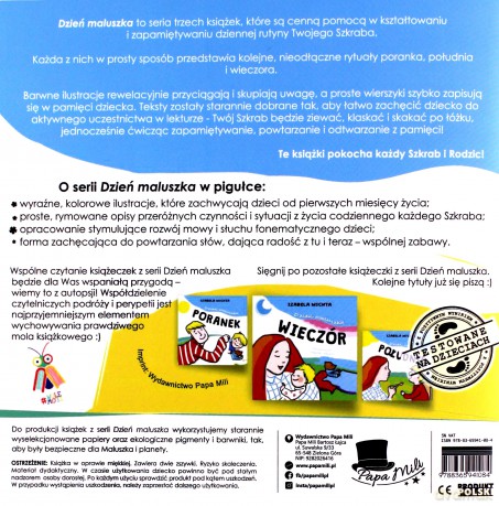 Dzień maluszka Poranek - Izabela Michta [KSIĄŻKA]