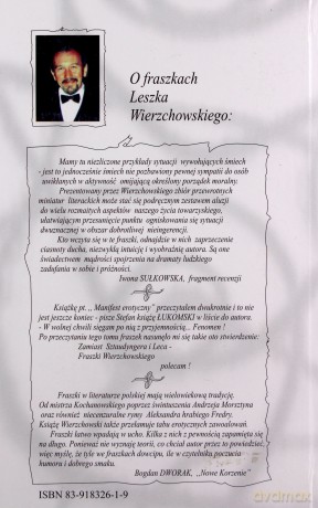 Dziwne stany świadomości. Fraszki - Leszek Wierzchowski [KSIĄŻKA]