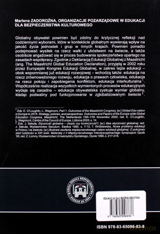 Edukacja dla bezpieczeństwa kulturowego [KSIĄŻKA]
