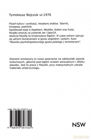 Element wmówiony - Tymoteusz Bojczuk [KSIĄŻKA]