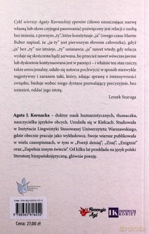 Eponim - Agata J. Kornacka [KSIĄŻKA]
