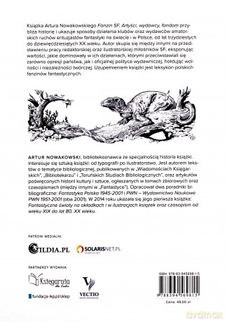 Fanzin SF. Artyści - wydawcy - fandom - Artur Nowakowski [KSIĄŻKA]