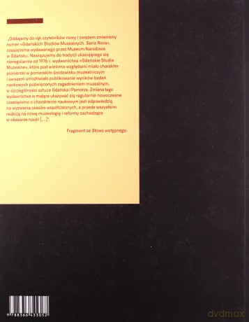 Gdańskie Studia Muzealne. Seria Nova 2019, nr 1 (11) [KSIĄŻKA]