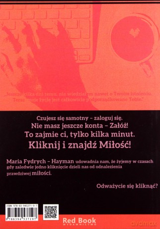 Kliknij miłość - - Hayman Maria Frydrych [KSIĄŻKA]