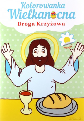 Kolorowanka wielkanocna. Droga Krzyżowa [KSIĄŻKA]