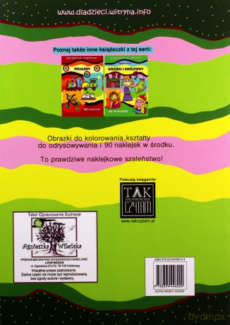 Kotki. pieski i koniki. Naklejkowe szaleństwo [KSIĄŻKA]
