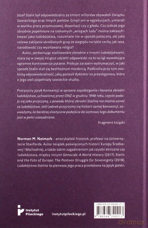 Ludobójstwa Stalina - Norman M. Naimark [KSIĄŻKA]