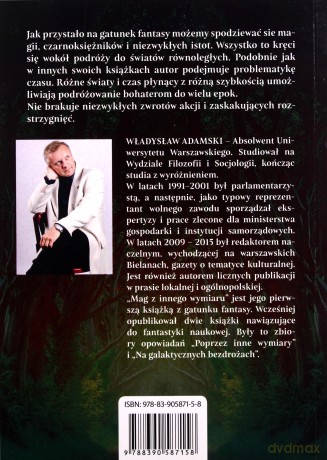 Mag z innego wymiaru - Władysław Adamski [KSIĄŻKA]