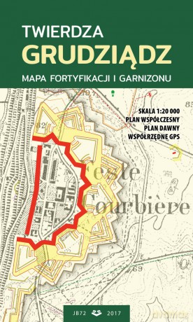 Mapa Twierdza Grudziądz [KSIĄŻKA]