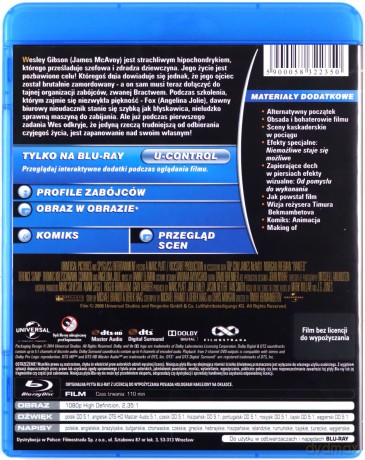 Wanted: Ścigani [Blu-Ray]