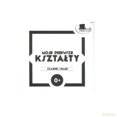 Moje pierwsze kształty Seria Czarne i Białe - Mili Papa [KSIĄŻKA]