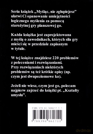 Myśląc, nie zgłupiejesz 15-17 kyu - Mateusz Surma [KSIĄŻKA]
