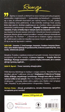 Niepokój czyli 19 pigułek uważności - Marcin Balicki [KSIĄŻKA]