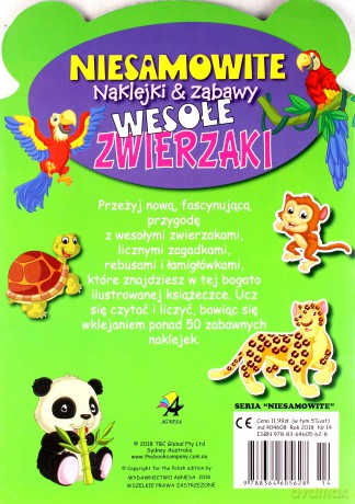 Niesamowite wesołe zwierzaki [KSIĄŻKA]