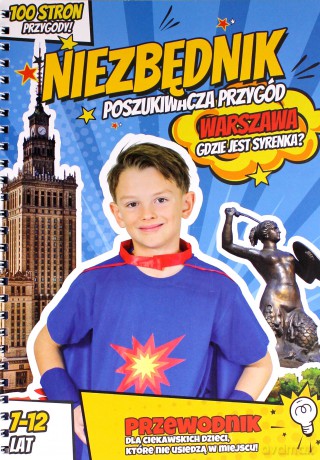 Niezbędnik poszukiwacza przygód WARSZAWA - Michaś Ola I Tomek Dudek [KSIĄŻKA]