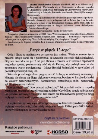 Paryż w piątek 13-tego - Joanna Duszkiewicz [KSIĄŻKA]