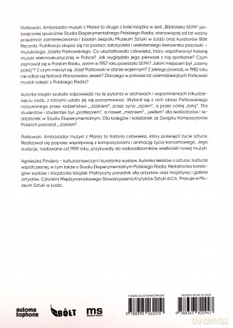 Patkowski Ambasador muzyki z Marsa - Agnieszka Pindera [KSIĄŻKA]