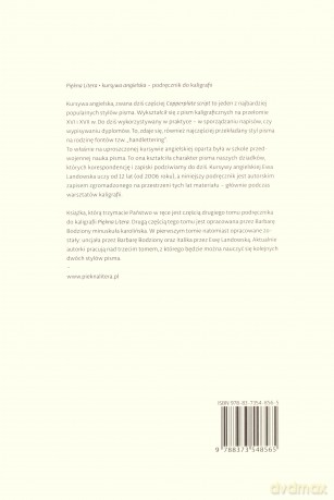Piękna litera. Kursywa angielska - Ewa Landowska [KSIĄŻKA]
