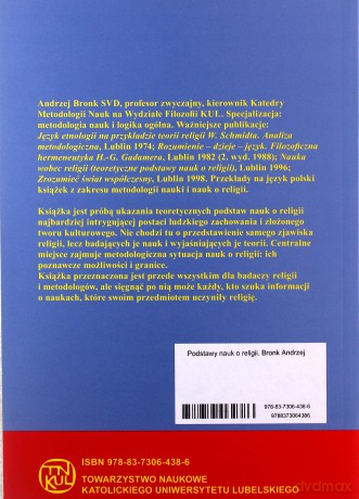 Podstawy nauk o religii - Andrzej Bronk [KSIĄŻKA]