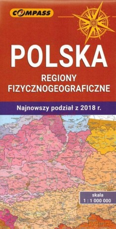 Polska Regiony Fizycznogeograficzne [KSIĄŻKA]