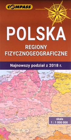 Polska Regiony Fizycznogeograficzne [KSIĄŻKA]