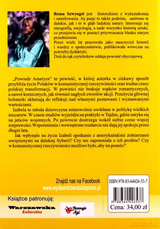 Powiedz Ameryce - Roma Szwyngel [KSIĄŻKA]