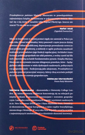 Przedsiębiorcze państwo. Obalić mit o relacji sektora publicznego i prywatnego - Mariana Mazzucato [KSIĄŻKA]