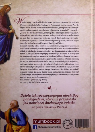 Religia katolicka. Jej podstawy jej źródła i jej prawdy wiary - Józef S. Św. Bp Pelczar [KSIĄŻKA]