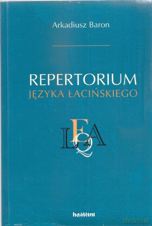 Repertoriun języka łacińskiego - Arkadiusz Baron [KSIĄŻKA]