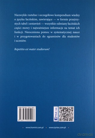 Repertoriun języka łacińskiego - Arkadiusz Baron [KSIĄŻKA]