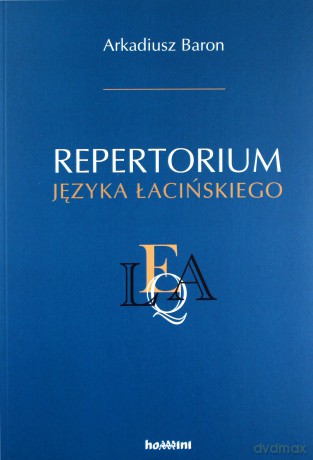 Repertoriun języka łacińskiego - Arkadiusz Baron [KSIĄŻKA]