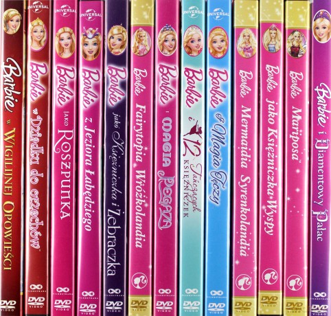 Kolekcja Barbie Pakiet [13DVD]