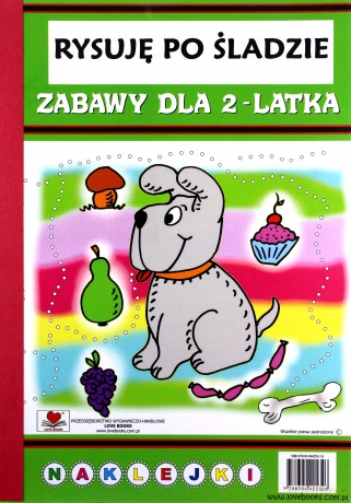 Rysuję po śladzie. Zabawy dla 2 latka [KSIĄŻKA]