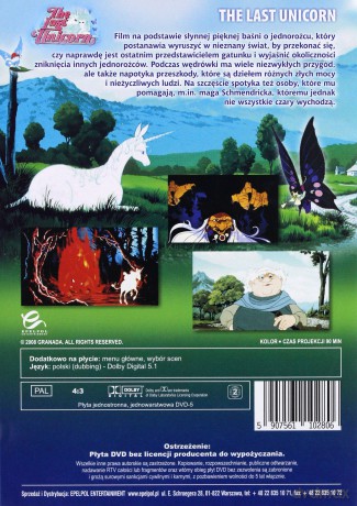 Ostatni jednorożec [DVD]