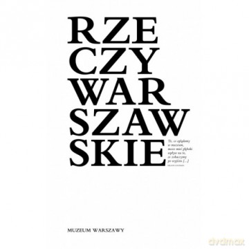Rzeczy warszawskie [KSIĄŻKA]
