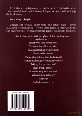 Savoir vivre jako sztuka życia - Stanisław Krajski [KSIĄŻKA]