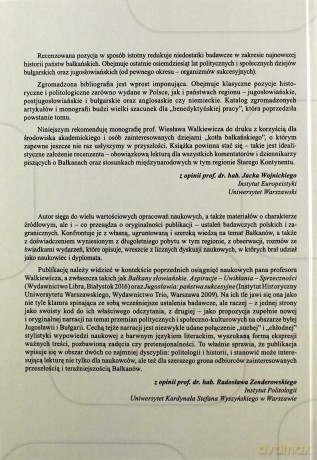 Słowiańszczyzna południowa między przeszłością a przyszłością - Wiesław Walkiewicz [KSIĄŻKA]