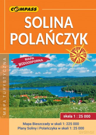 Solina Polańczyk Mapa wodoodporna [KSIĄŻKA]