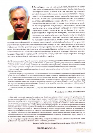 Sprawność psychomotoryczna w grach z piłką - Janusz Łapszo [KSIĄŻKA]